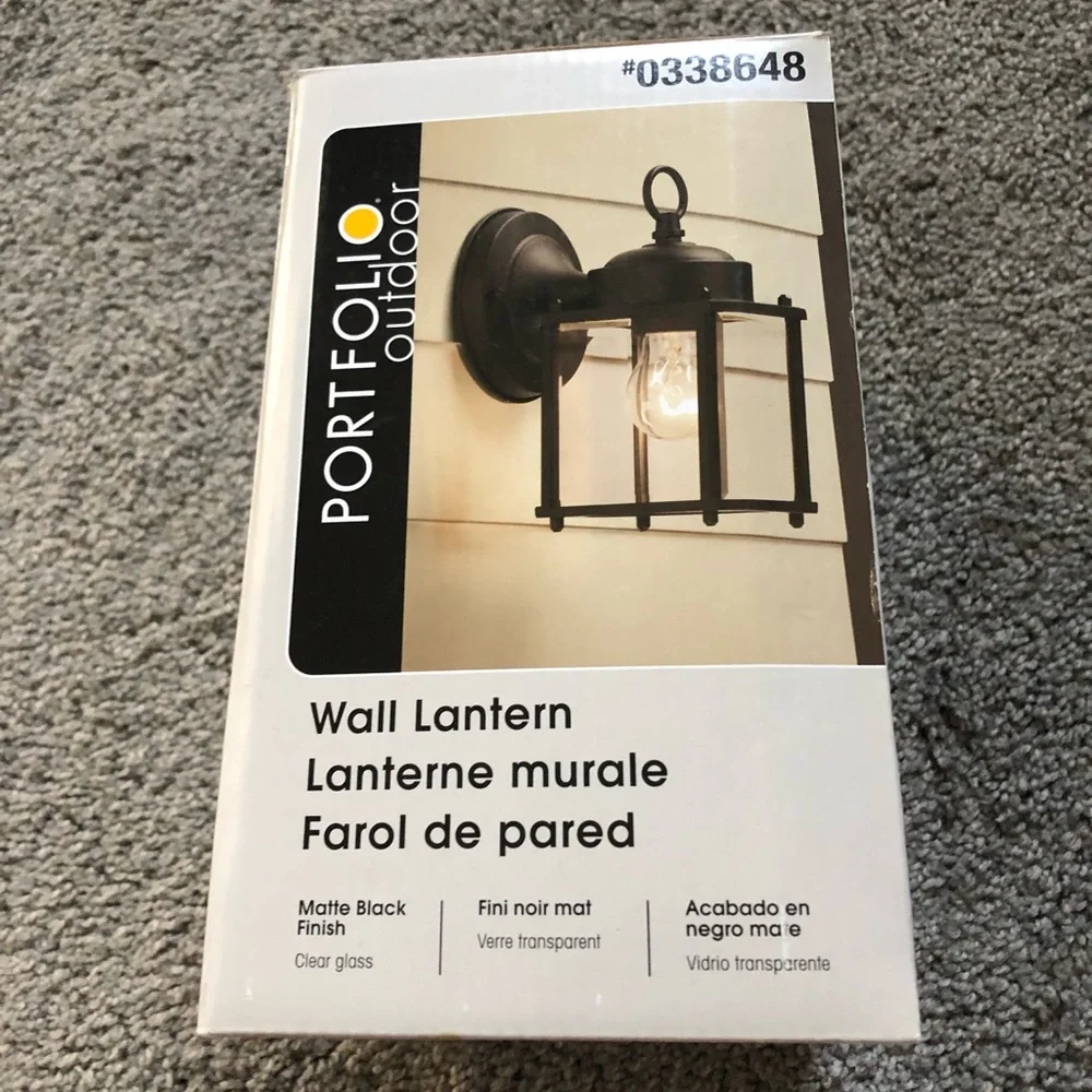 Portfoli Outdoor Wall Lantern